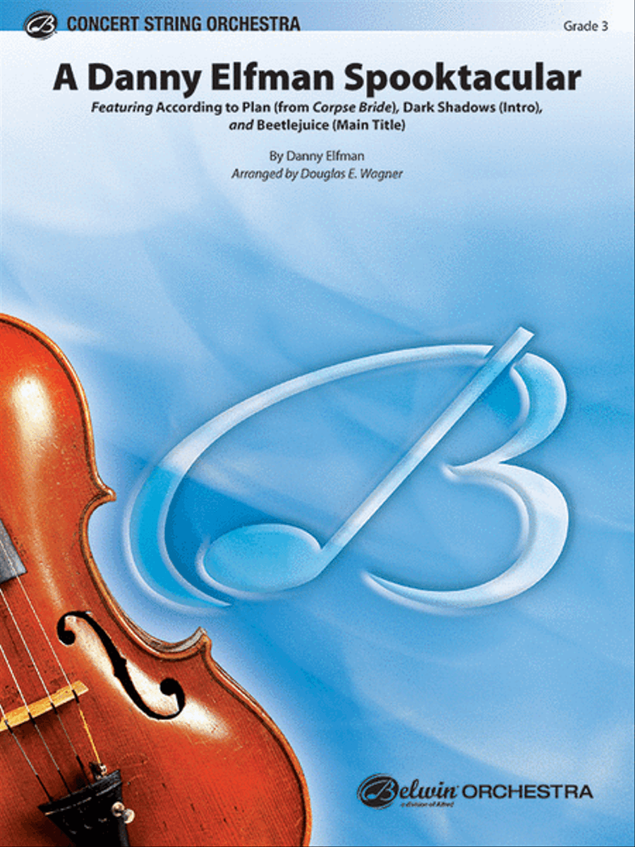 A Danny Elfman Spooktacular String Orchestra scores gallery preview page 1