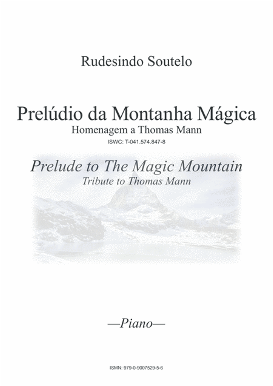 Prelúdio da Montanha Mágica / Prelude to The Magic Mountain Piano Solo scores gallery preview page 1