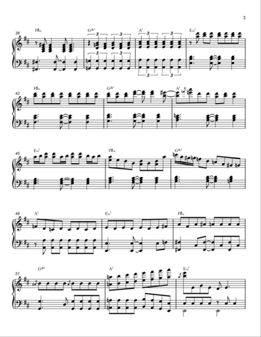Uncertain Smile Piano Solo scores gallery preview page 3