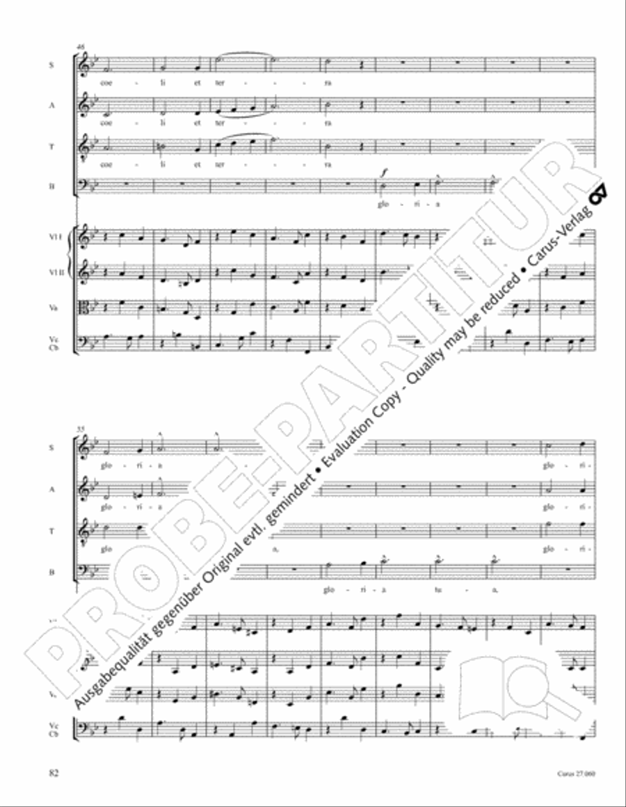 Messe a quatre voix 4-Part scores gallery preview page 93