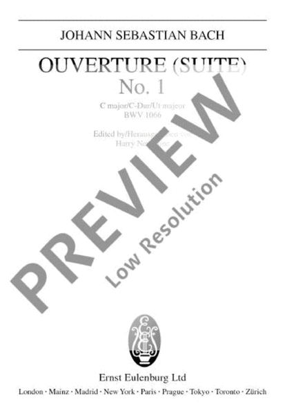 Overture (Suite) No. 1