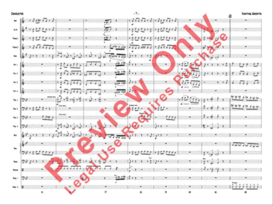Hunting Wabbits Jazz Ensemble scores gallery preview page 10