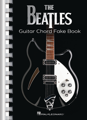 Book cover for The Beatles Guitar Chord Fake Book