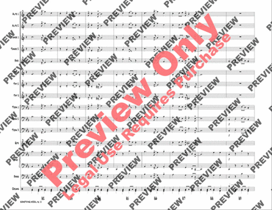 Something Modal Jazz Ensemble scores gallery preview page 15
