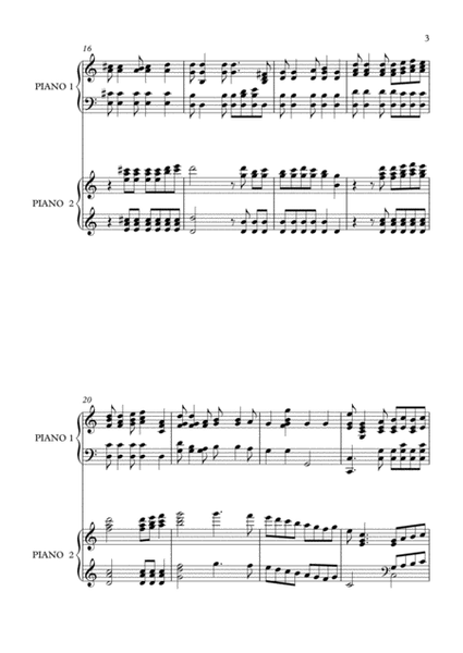 Suite for two Pianos, Op. 20, 5th Movement, Finale image number null