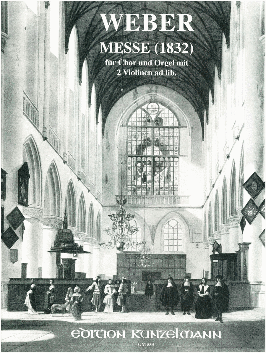 Mass for choir and organ 4-Part scores gallery preview page 1