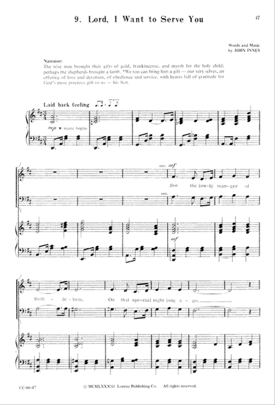Angels' Song Angels' Song 4-Part scores gallery preview page 49