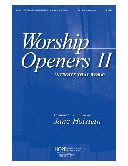Worship Openers Ii: Introits That Work! image number null