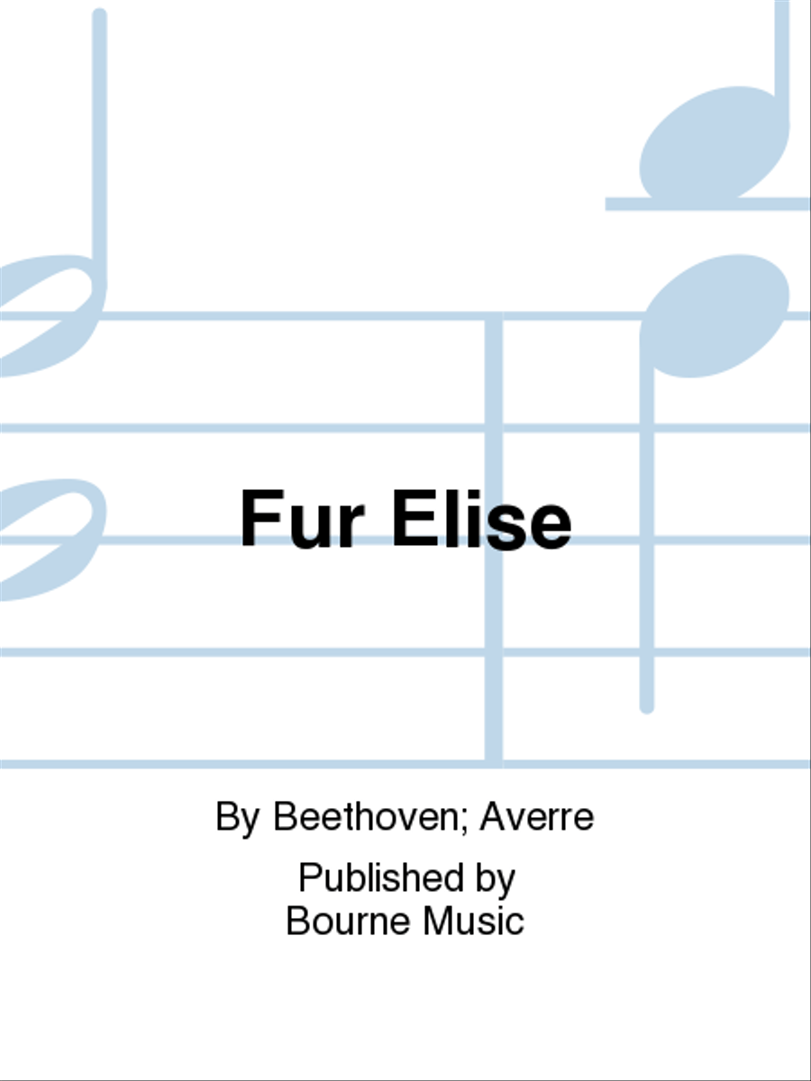 Fur Elise 4-Octaves scores gallery preview page 1