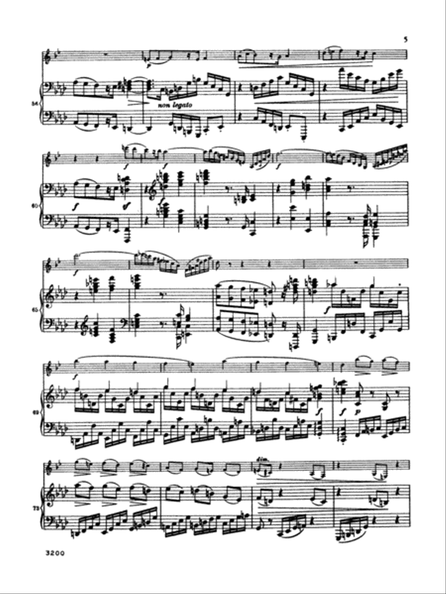 Brahms: Sonata No. 1 in F Minor, Op. 120 Part scores gallery preview page 5