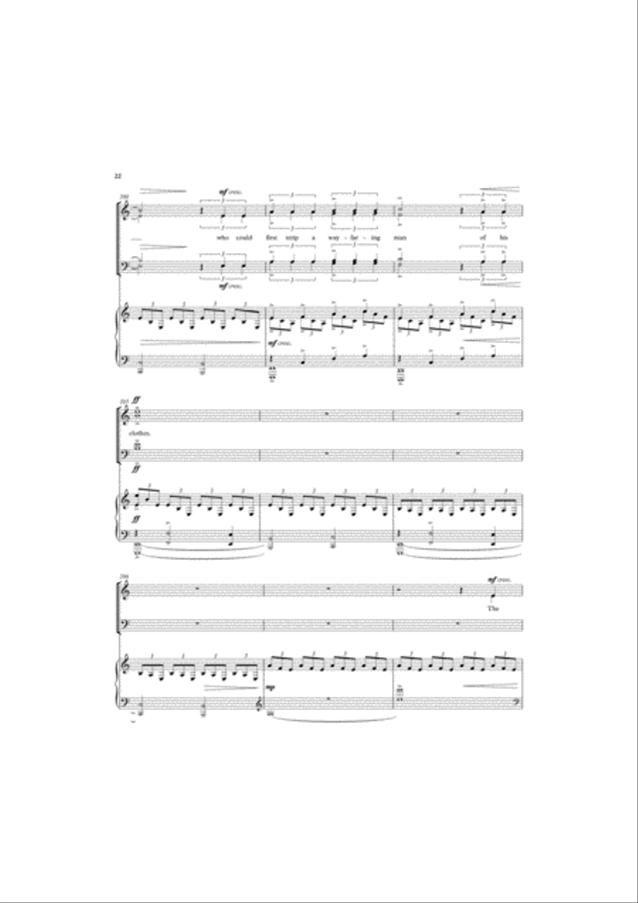 Aesop's Fables 4-Part scores gallery preview page 4