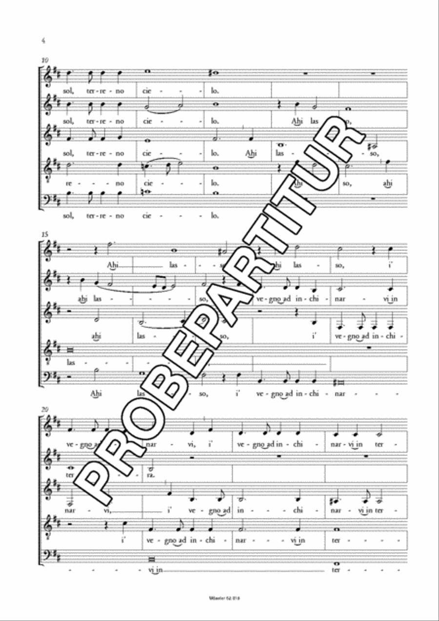 Sestina SSATB scores gallery preview page 5