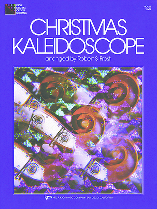 Book cover for Christmas Kaleidoscope - Violin