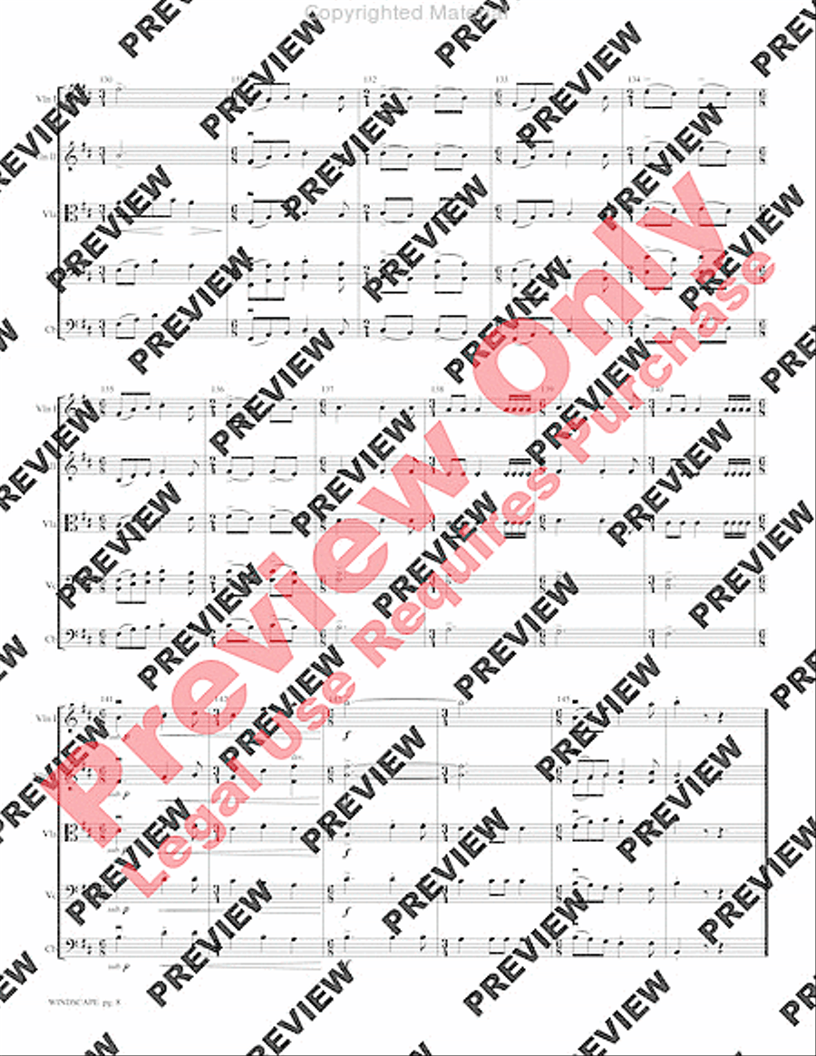 Windscape String Orchestra scores gallery preview page 11