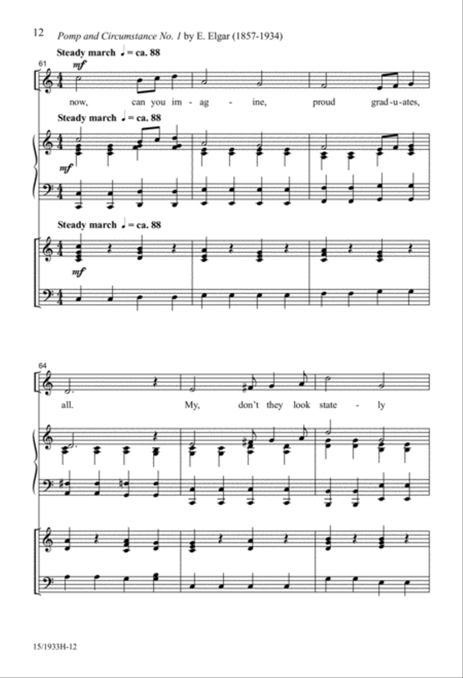 Classical Boomwhackers Classical Boomwhackers Unison Choir scores gallery preview page 12