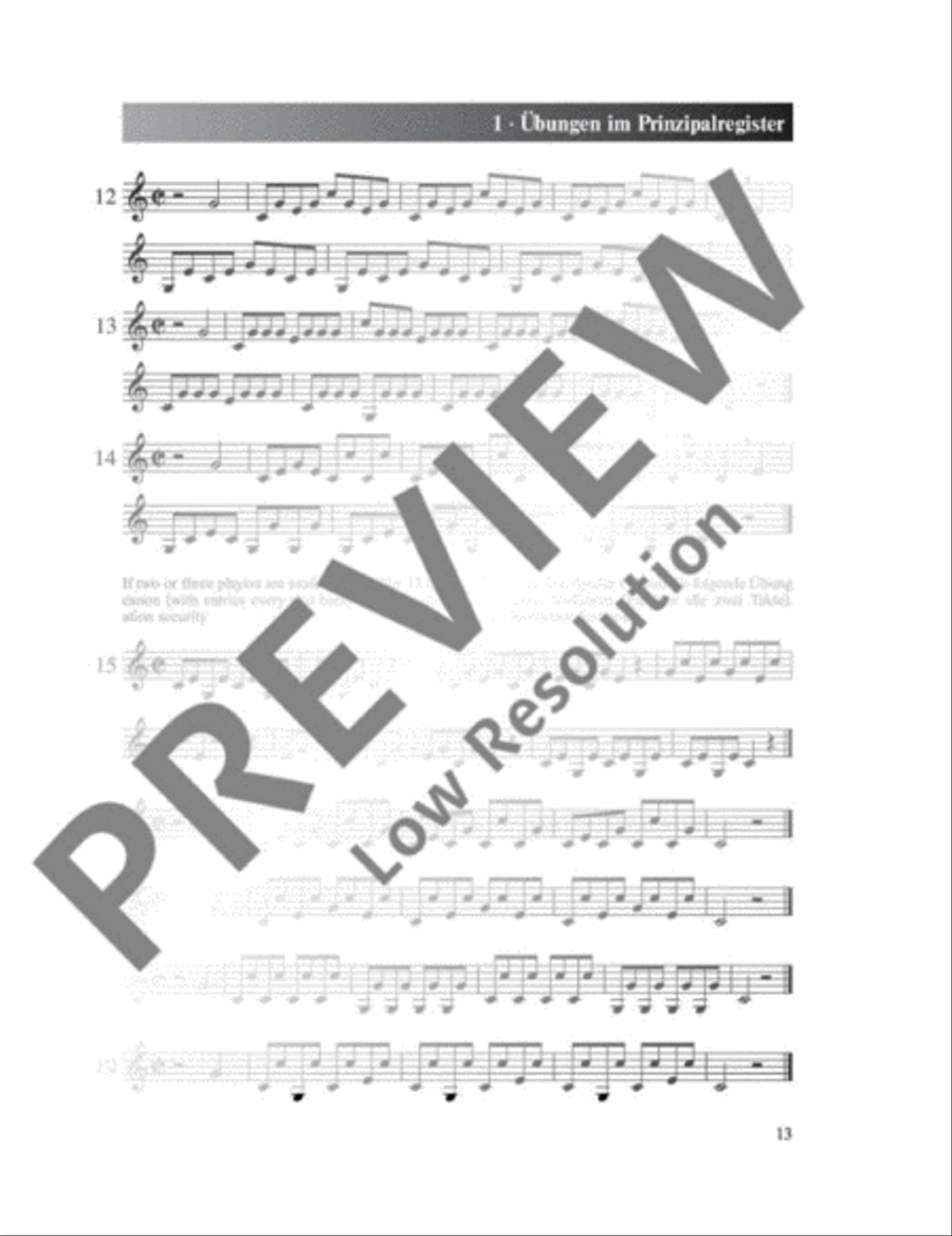 The Art of Baroque Trumpet Playing Trumpet scores gallery preview page 14
