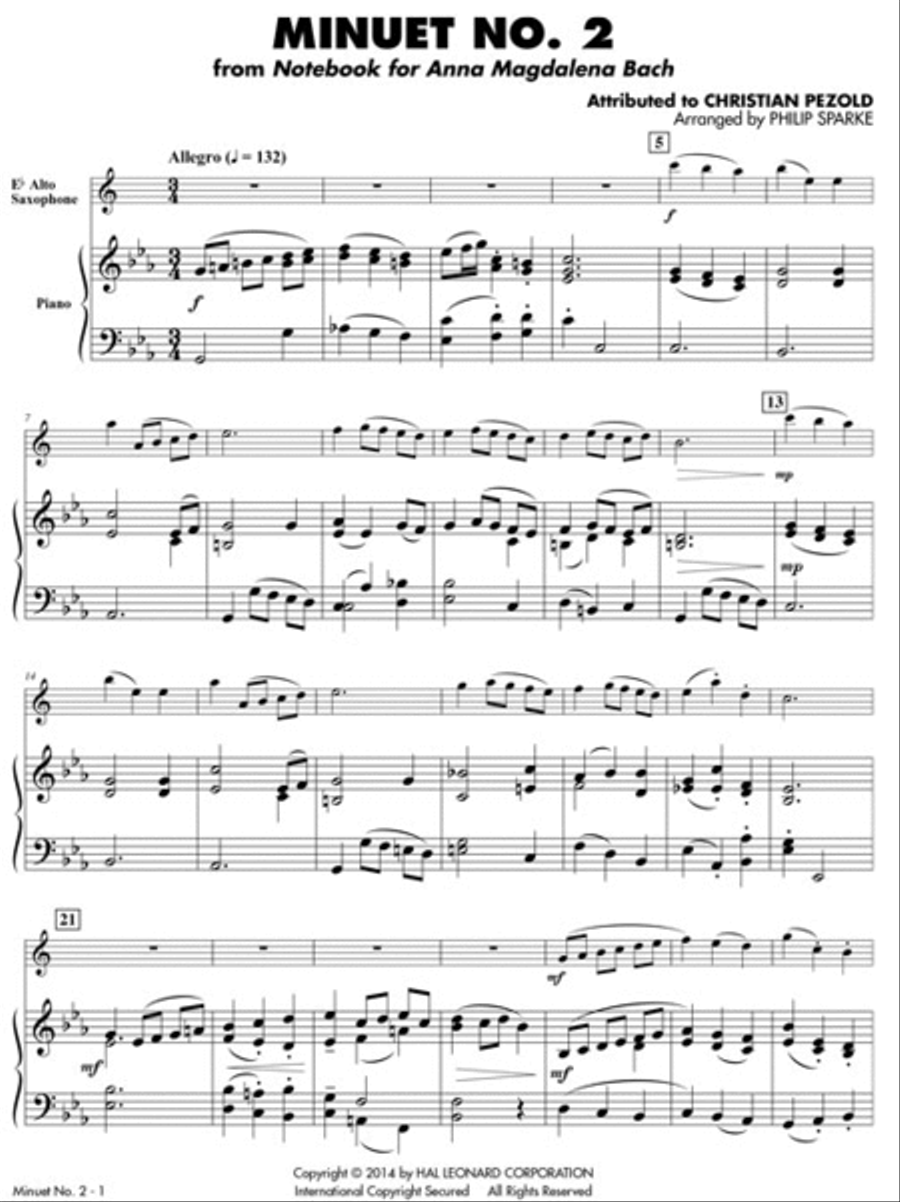 Classical Solos for Alto Sax – Volume 2 Concert Band Methods scores gallery preview page 7
