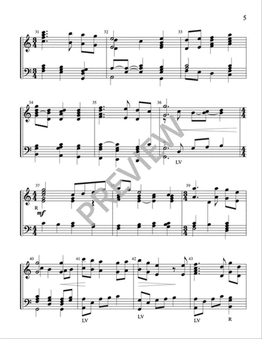 Communion Medley Communion Medley 5-Octaves scores gallery preview page 9
