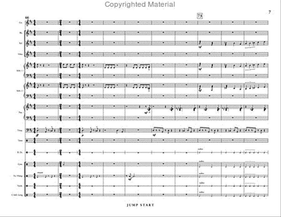 Jump Start Percussion Ensemble scores gallery preview page 8