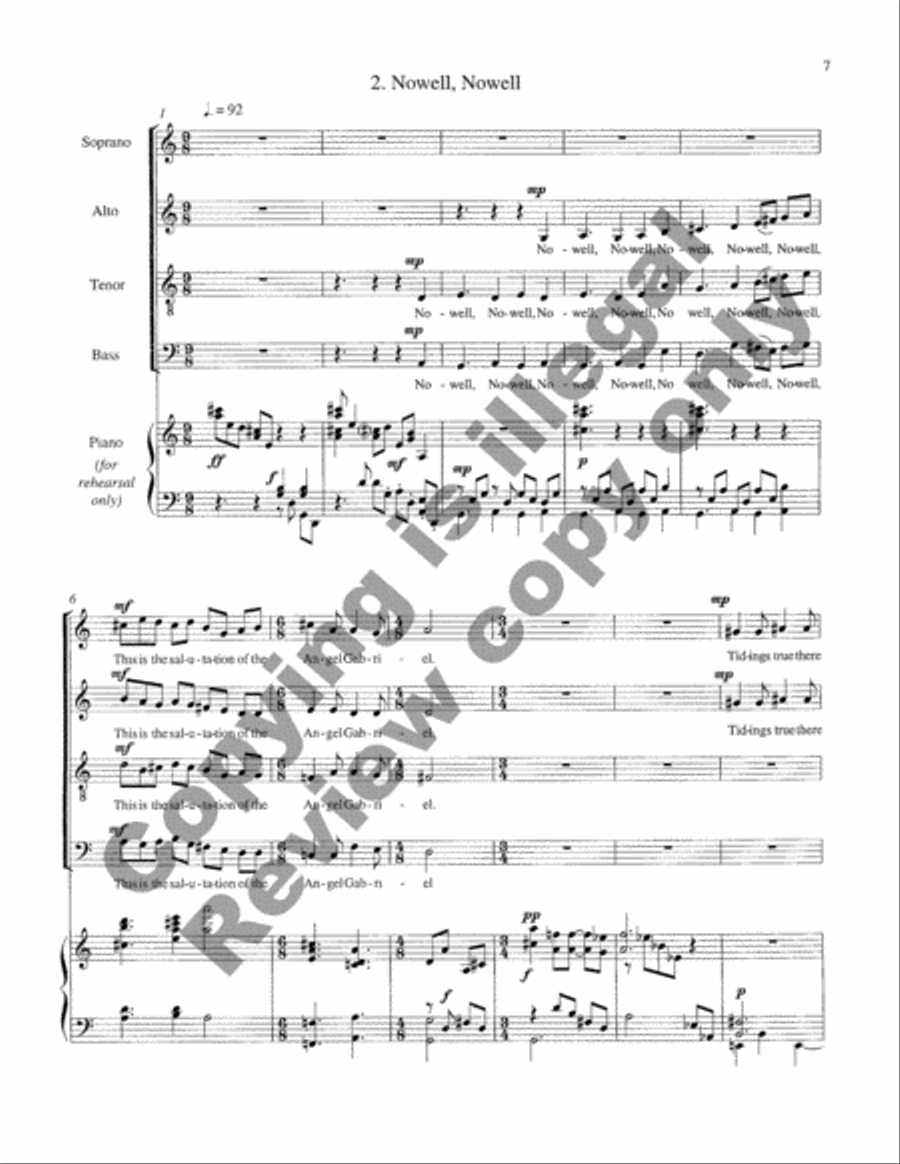 In Excelsis Gloria In Excelsis Gloria 4-Part scores gallery preview page 4