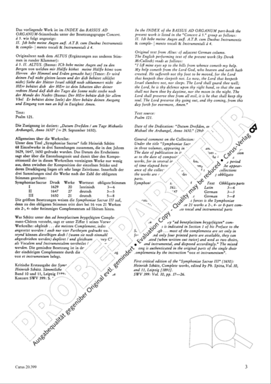 I lift up mine eyes (Ich hebe meine Augen auf zu den Bergen) ATB scores gallery preview page 4