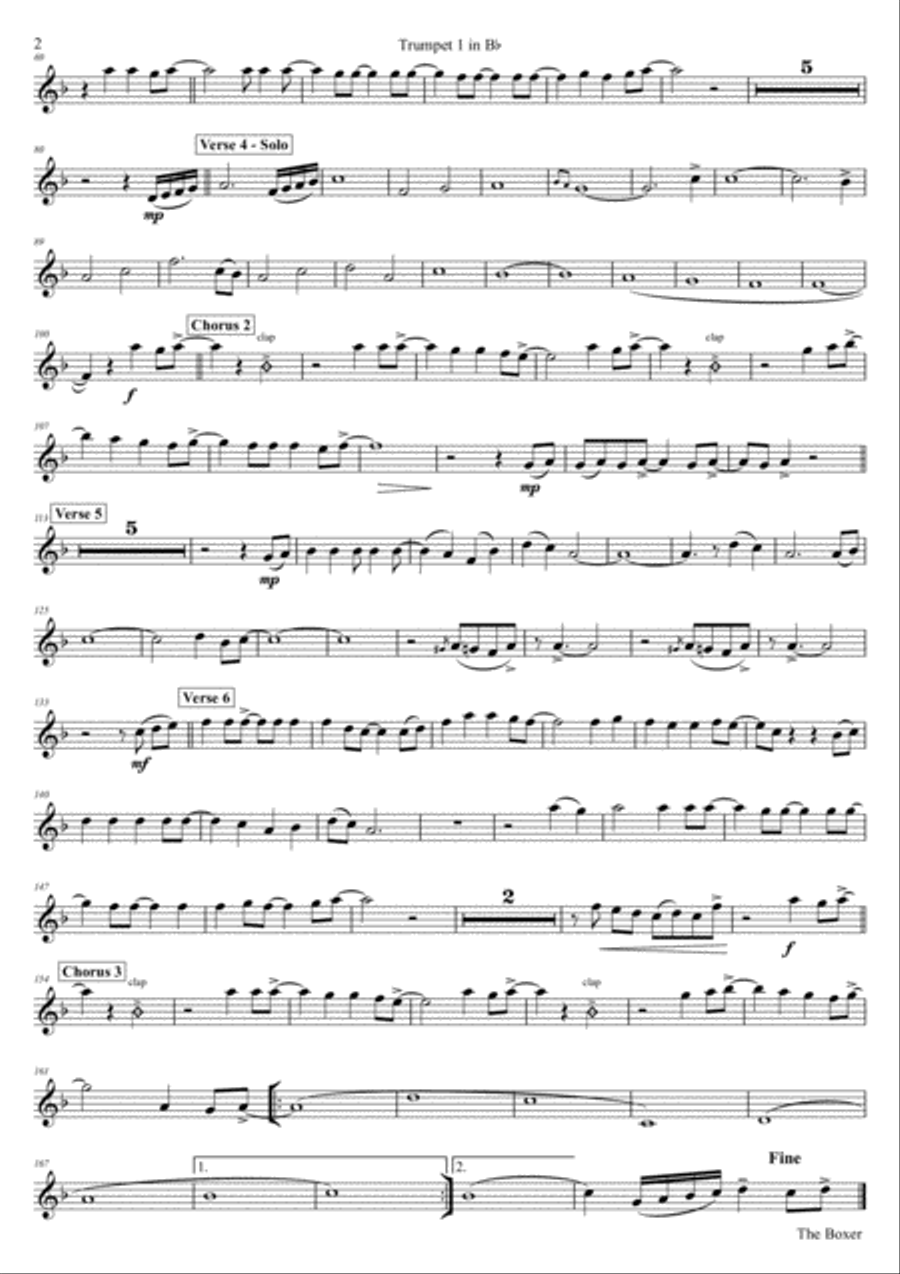 The Boxer Euphonium scores gallery preview page 6