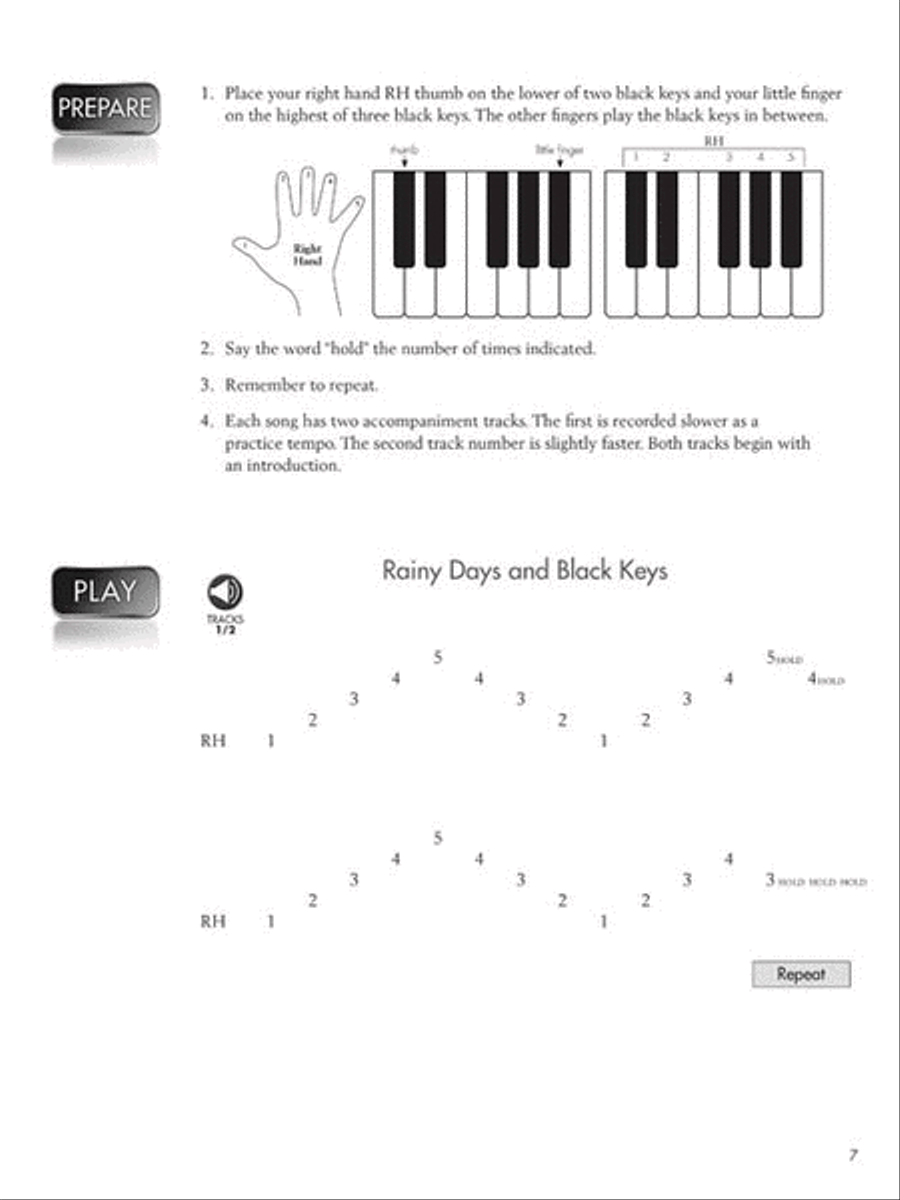 Piano Fun for Adult Beginners Piano Method scores gallery preview page 5