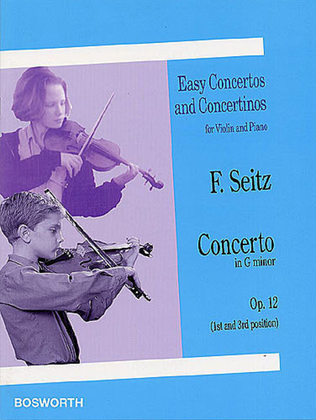 Book cover for Concerto in G Minor Op. 12
