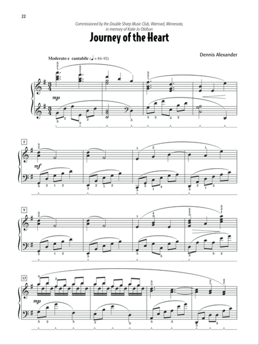 Dennis Alexander's Favorite Solos, Book 3 Piano Solo scores gallery preview page 5