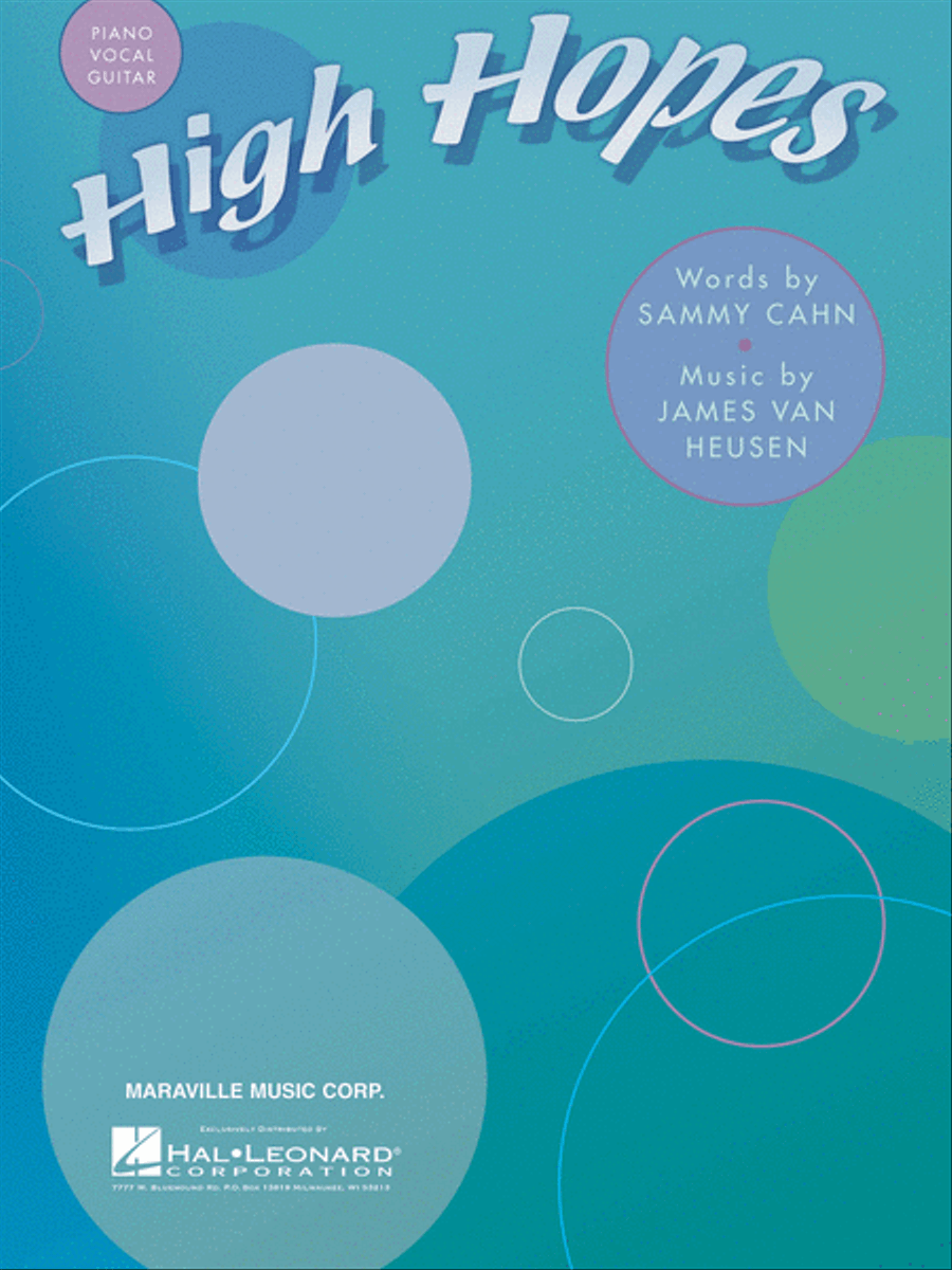 High Hopes Piano, Vocal, Guitar scores gallery preview page 1