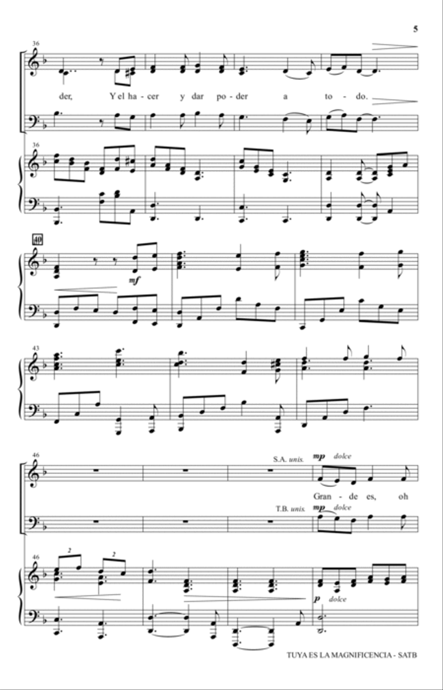 Tuya es la magnificencia Voice scores gallery preview page 4