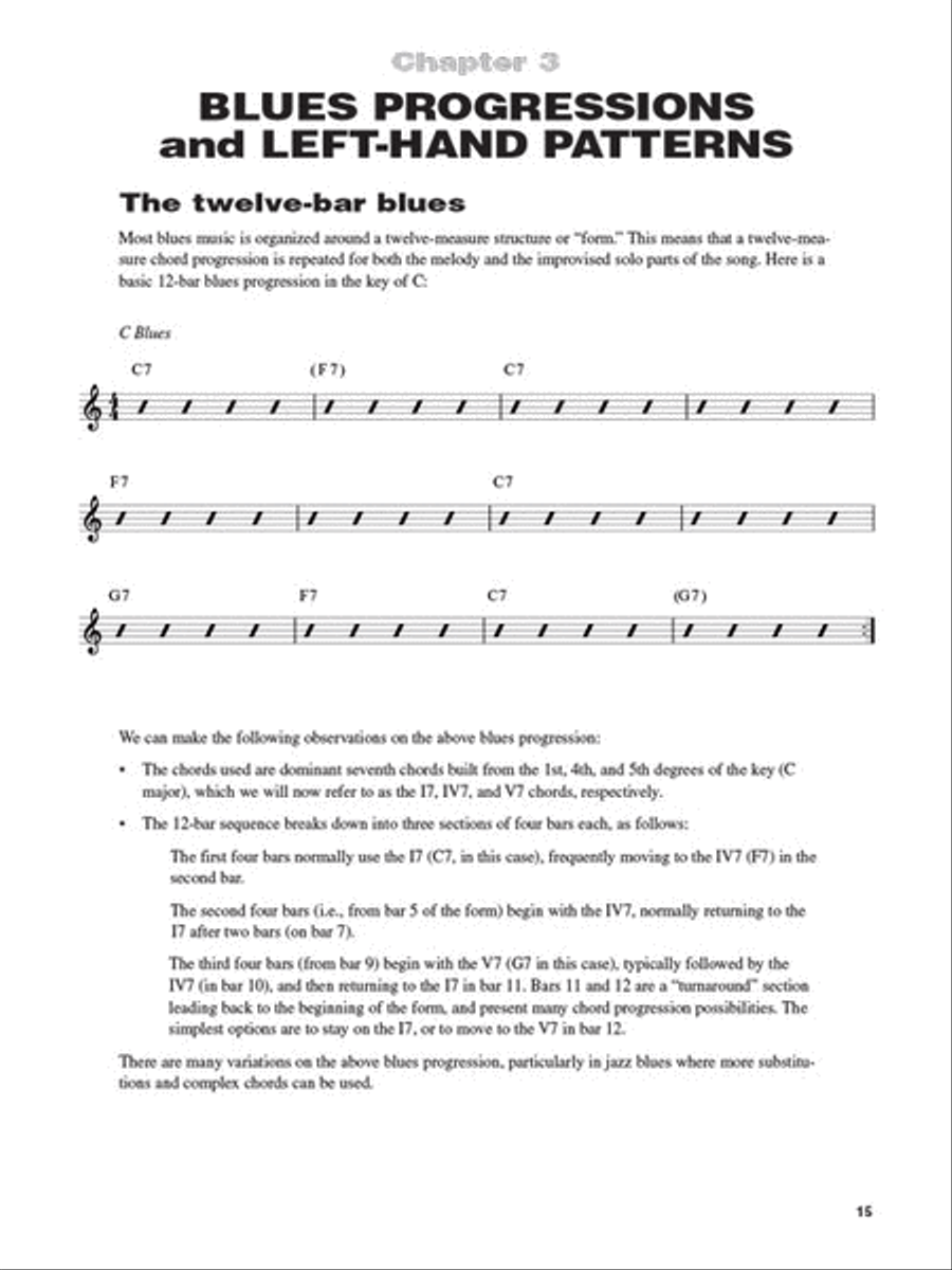 Blues Piano Blues Piano Piano Method scores gallery preview page 4