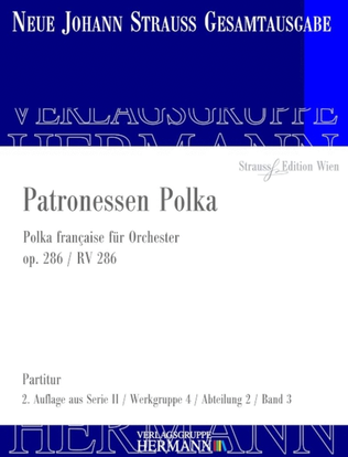 Patronessen Polka Op. 286 RV 286