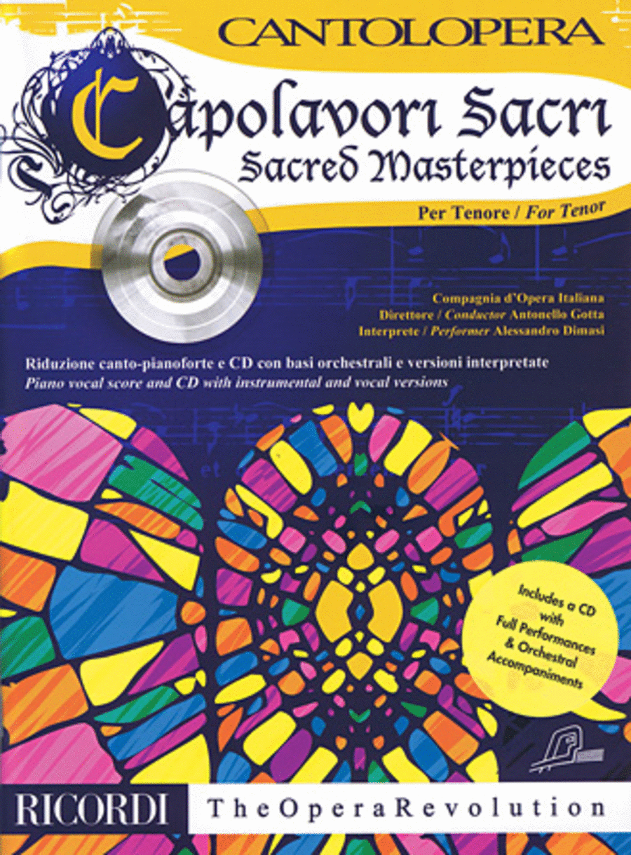 Sacred Masterpieces Sacred Masterpieces Voice scores gallery preview page 1