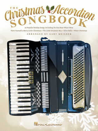 Book cover for The Christmas Accordion Songbook