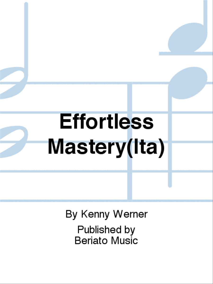 Effortless Mastery(Ita) CD scores gallery preview page 1