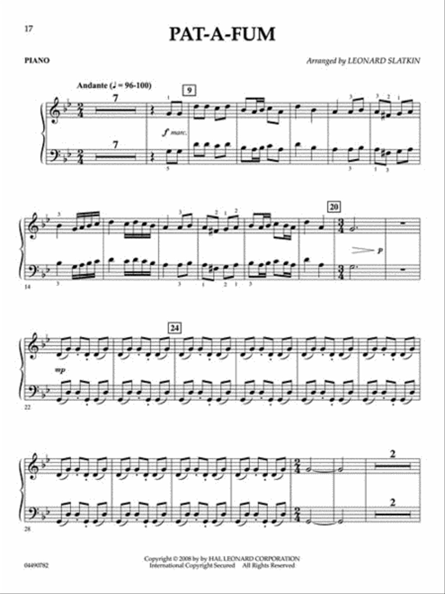 Holidays for Piano and Strings String Orchestra scores gallery preview page 7