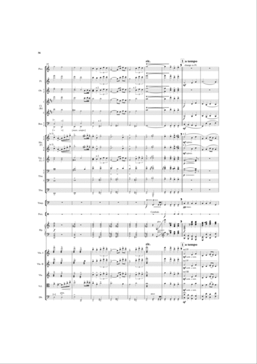 Shorter Orchestral Works I Full Orchestra scores gallery preview page 7