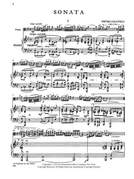 Sonata In G Minor (Revised), Opus 6, No. 12