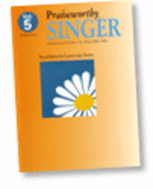 Book cover for Praiseworthy Singer - Vol. 5 (Expressions of the Spirit)