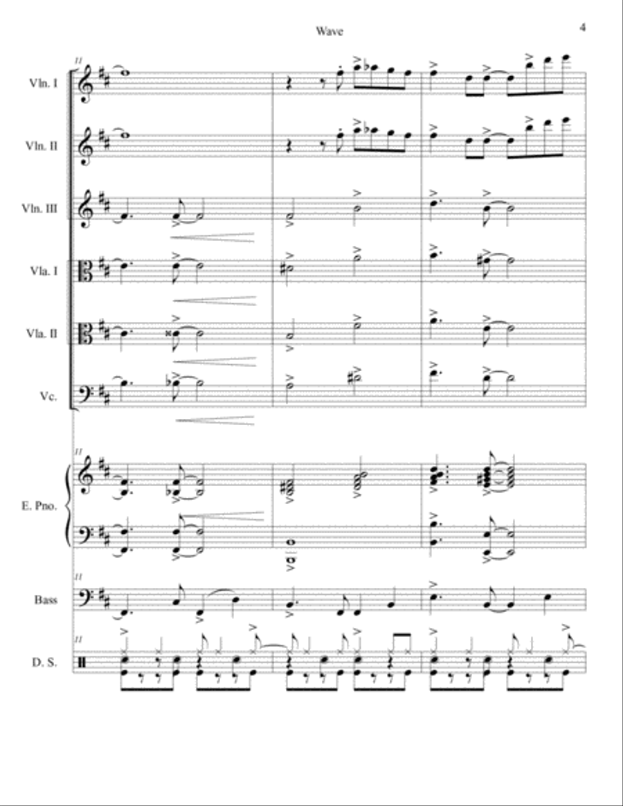 Wave Set of Parts scores gallery preview page 4