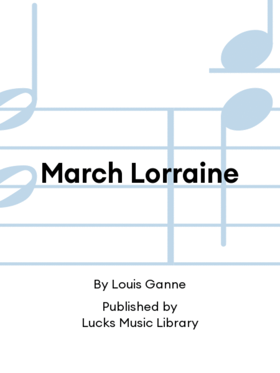 March Lorraine Set of Parts scores gallery preview page 1