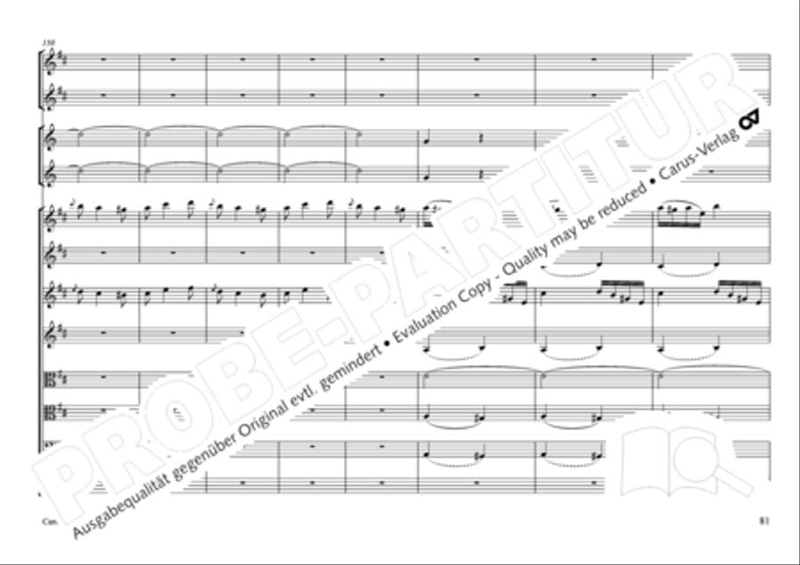 Concertone in D major Horn scores gallery preview page 82