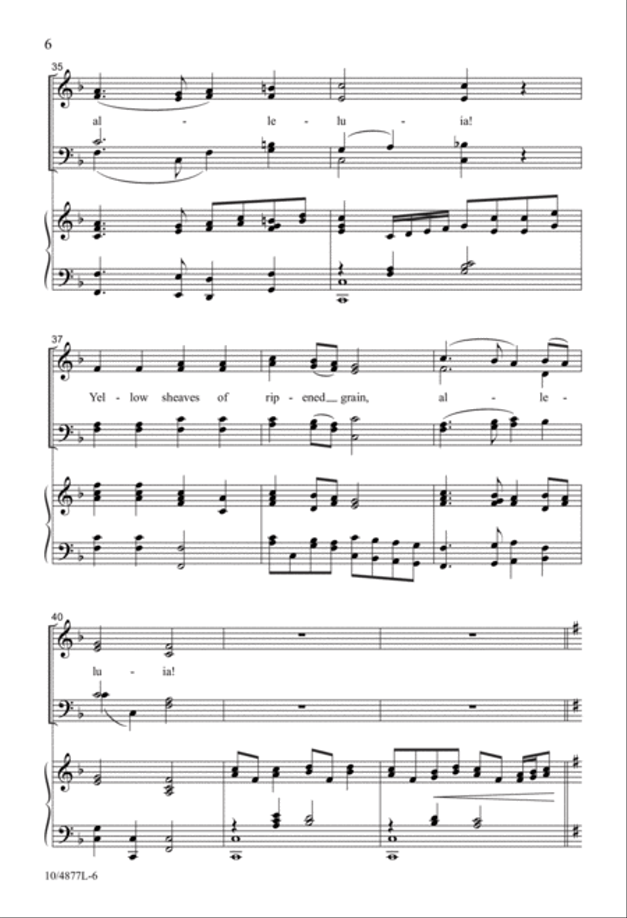 Praise to God, Immortal Praise 4-Part scores gallery preview page 6