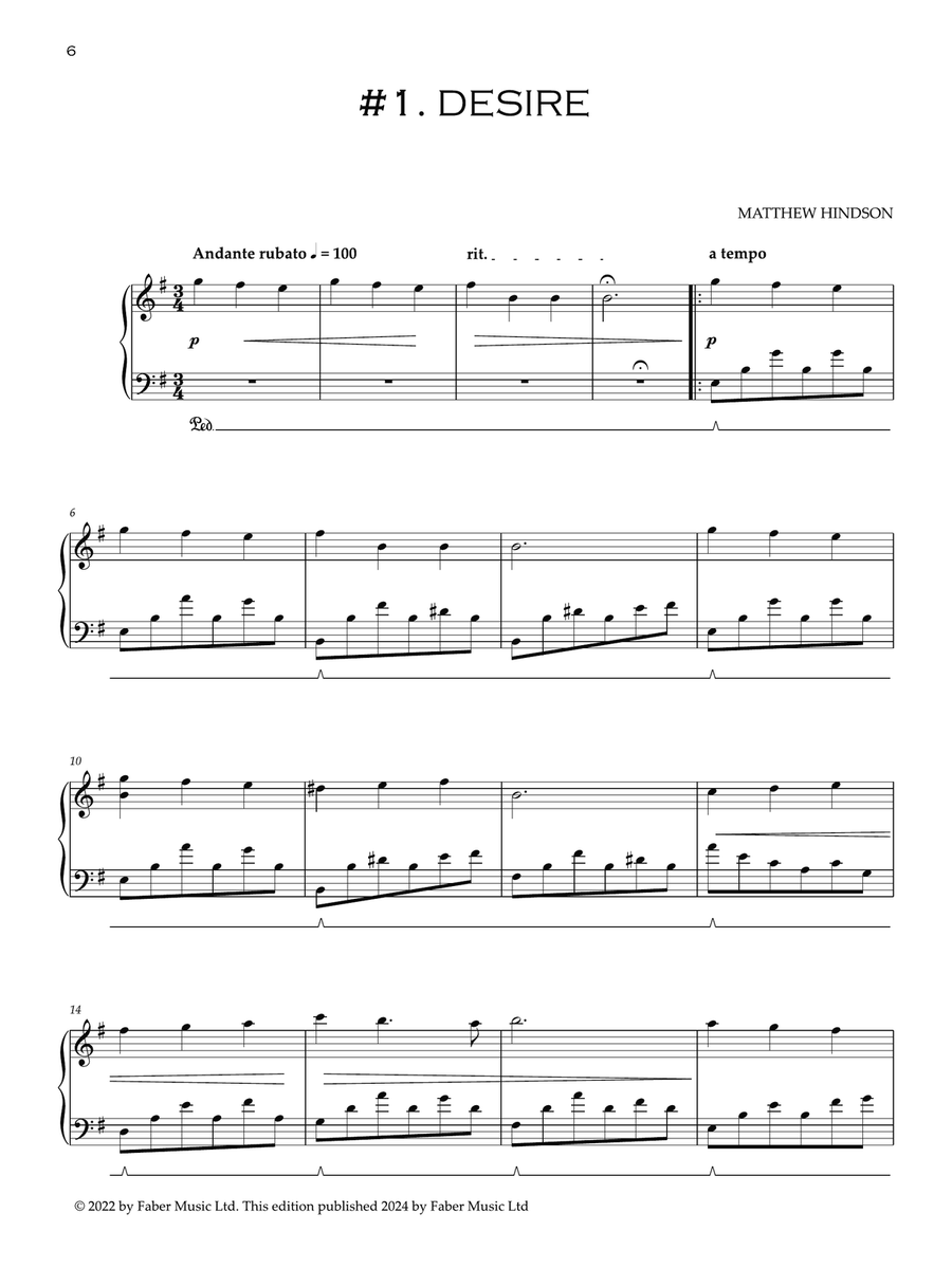 Sad Piano Piano Solo scores gallery preview page 2