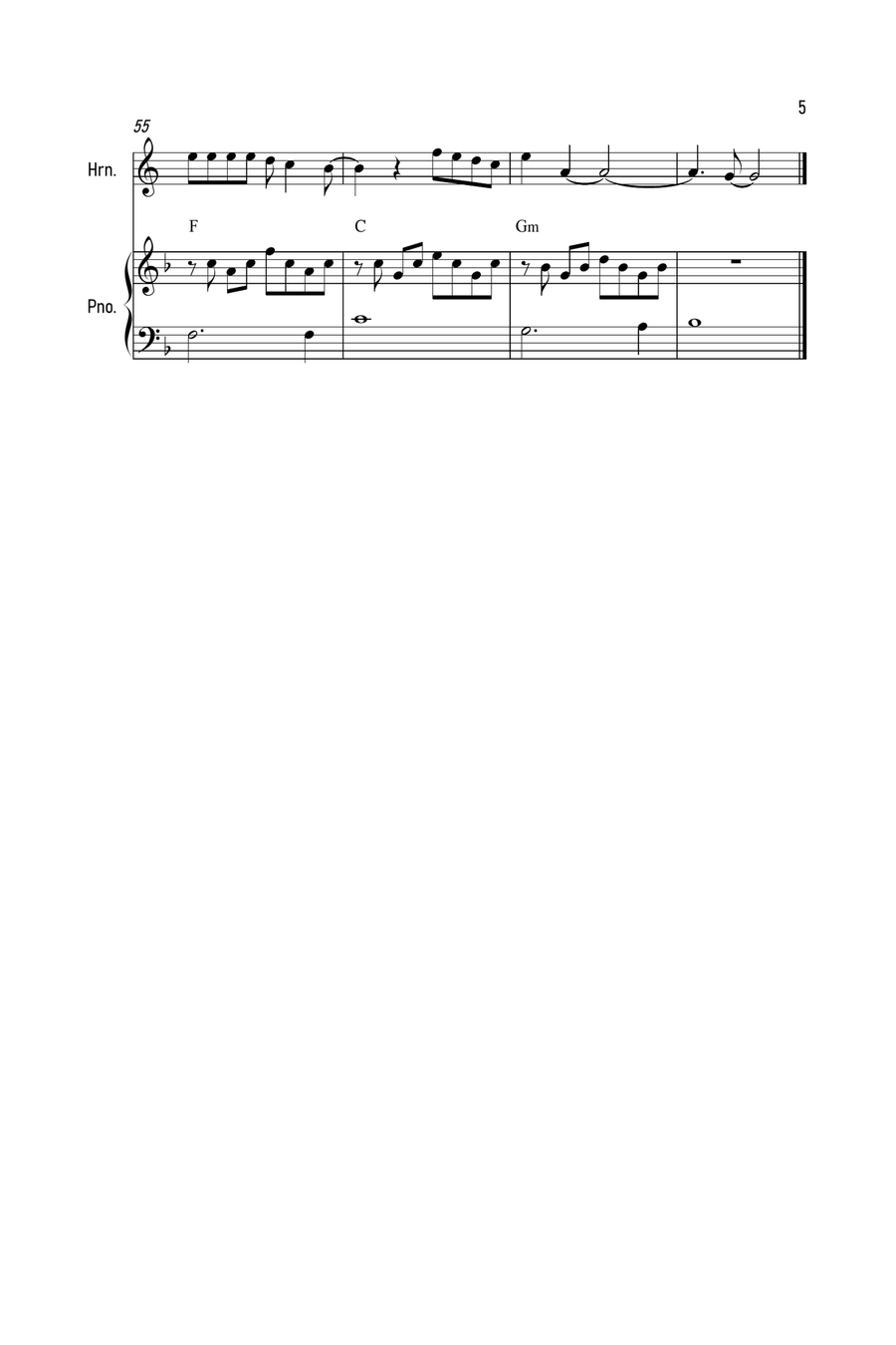 Cover Me In Sunshine Piano scores gallery preview page 5