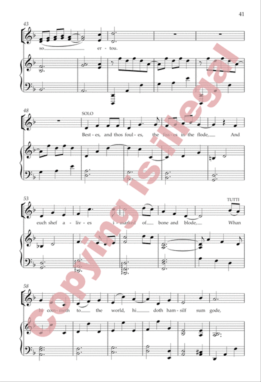 Winter Lullabies (Choral Score) SA scores gallery preview page 23