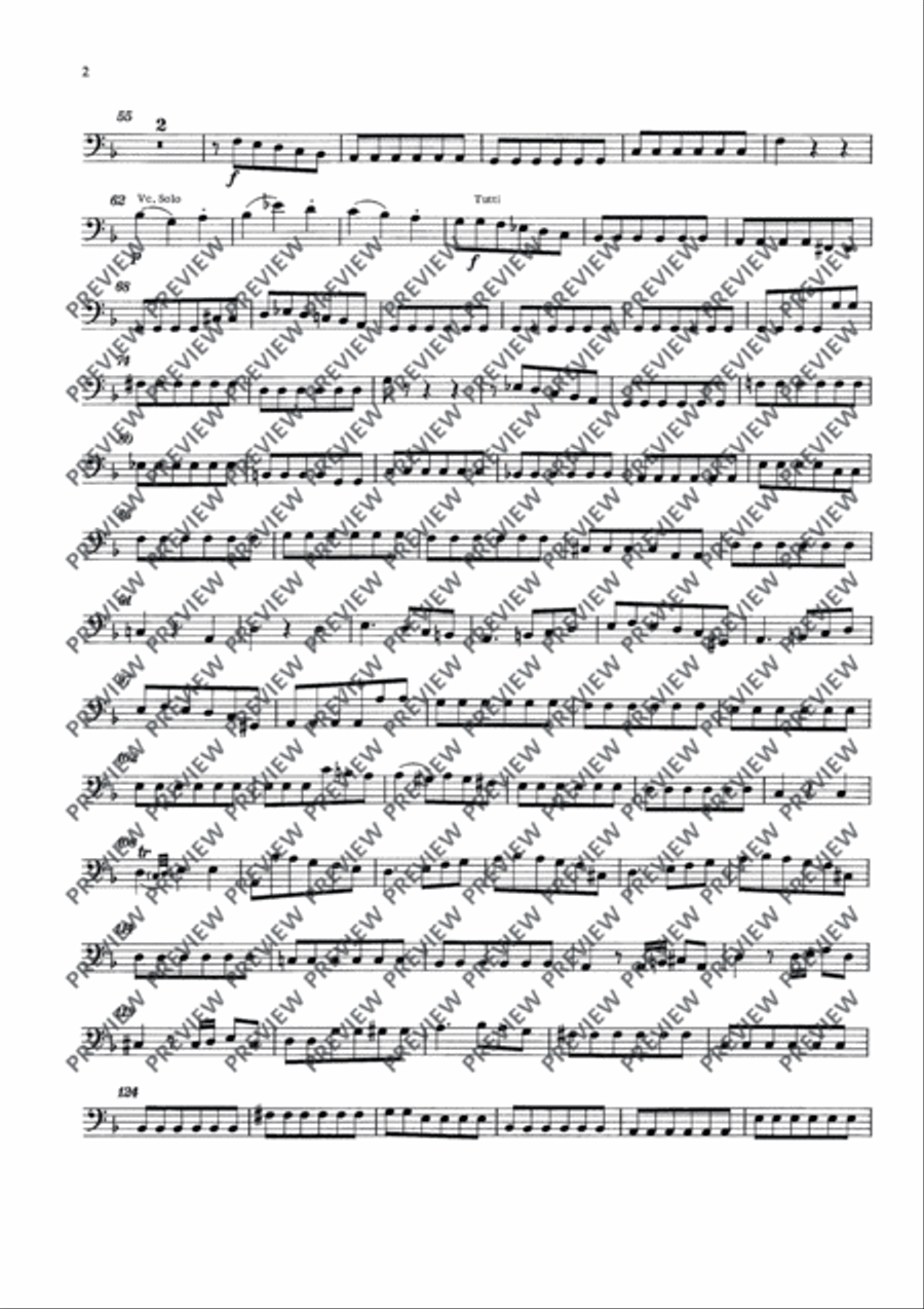 Symphony D minor Chamber Orchestra scores gallery preview page 16