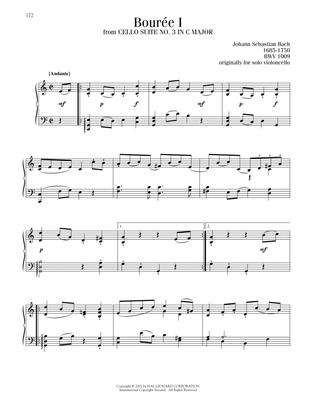 Cello Suite No. 3, BWV 1009 "Bourree I"
