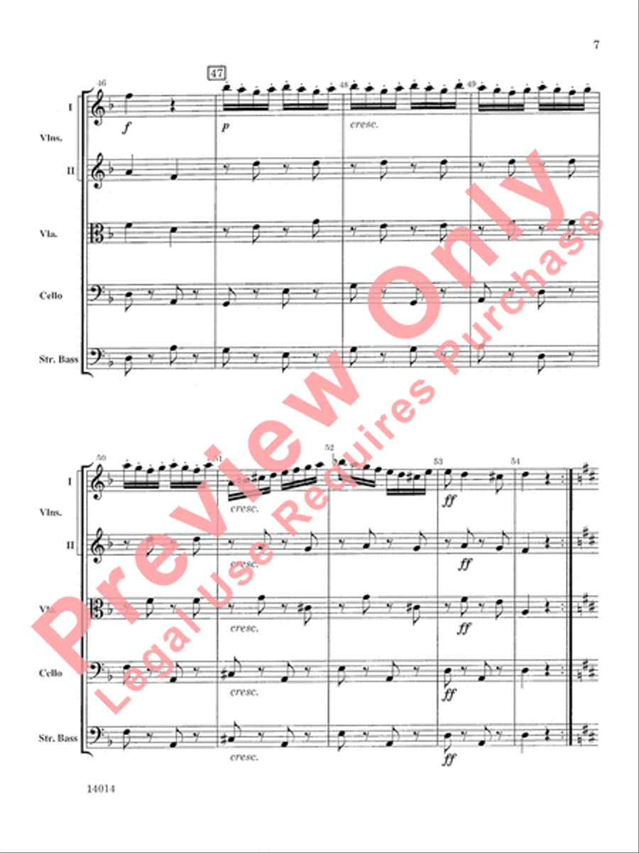 Czardas Czardas String Orchestra scores gallery preview page 8
